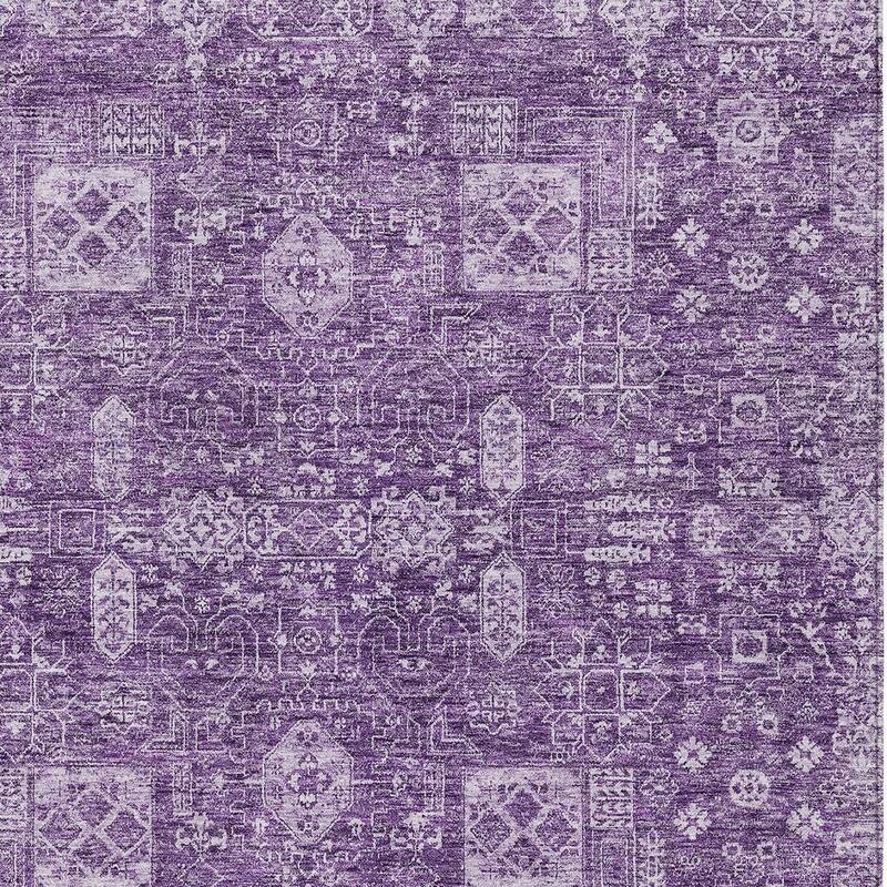 HomeRoots Oriental Transitional Rectangle Outdoor Rug