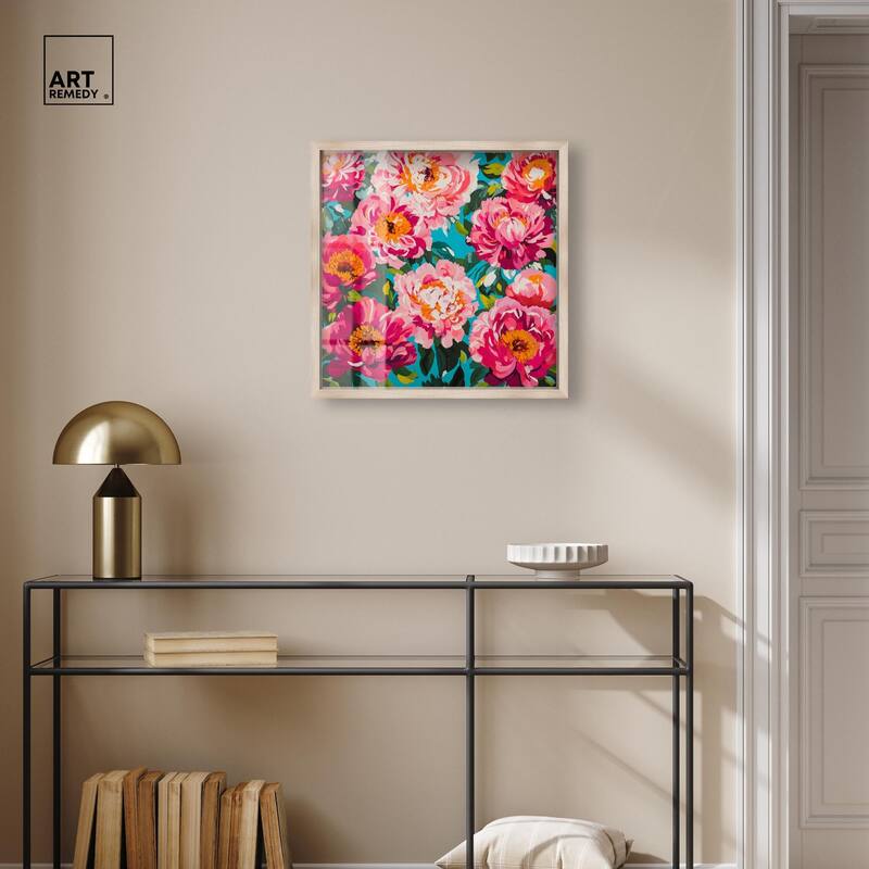 Maximalist Bloom Shadowbox by Art Remedy
