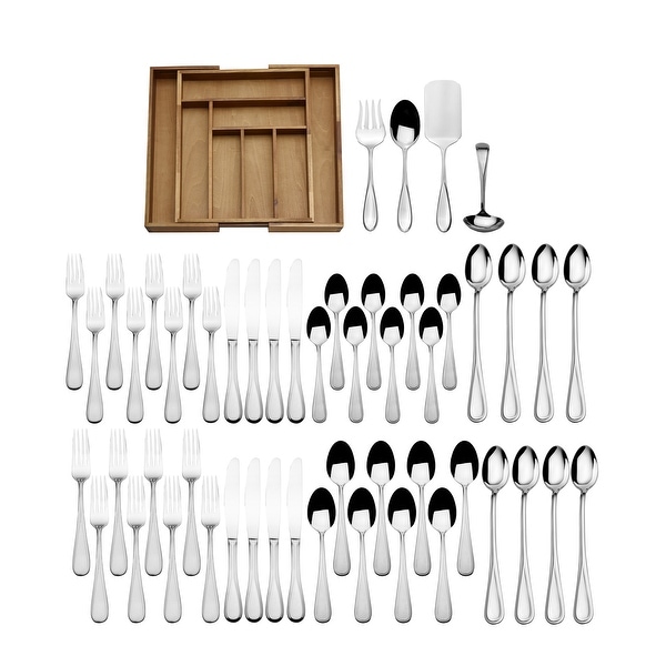 Mikasa 18.10 Bravo 52-Piece with Expanding Caddy - On Sale - Bed
