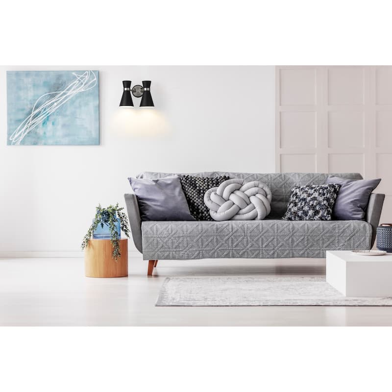 James Allan Inez 2 Light 10" Tall Wall Sconce