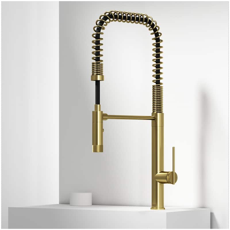 Vigo VG02037 Sterling 1.8 GPM 23" H Single Handle Single Hole