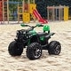 preview thumbnail 8 of 8, Kids Electric Four-Wheeler ATV with LED Headlights, Acceleration Pedal, USB Media Player, 66 lbs Capacity