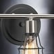 preview thumbnail 5 of 5, Luxury Vintage Bathroom Vanity Light, 11"H x 25.125"W, with Contemporary Style, Charcoal Finish by Urban Ambiance