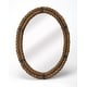 preview thumbnail 1 of 0, Butler Darby Oval Rope Wall Mirror