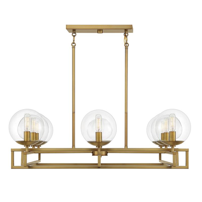 Savoy House 1-1861-8 Crosby 8 Light 30" Wide Abstract Chandelier