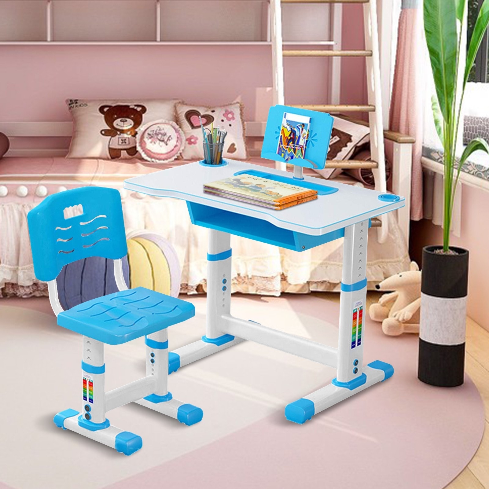 Kids desk best sale and chair combo