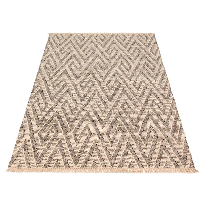 Marrakech Cream Kilim 5'1" x 7'11" - 5'1 x 7'11