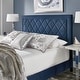 preview thumbnail 2 of 47, Dartington Velvet Fabric Platform Bed by iNSPIRE Q Modern