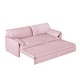 preview thumbnail 55 of 82, 66" Queen Pull Out Sofa Bed, 3-in-1 Convertible Sleeper Sofa with Side Storage