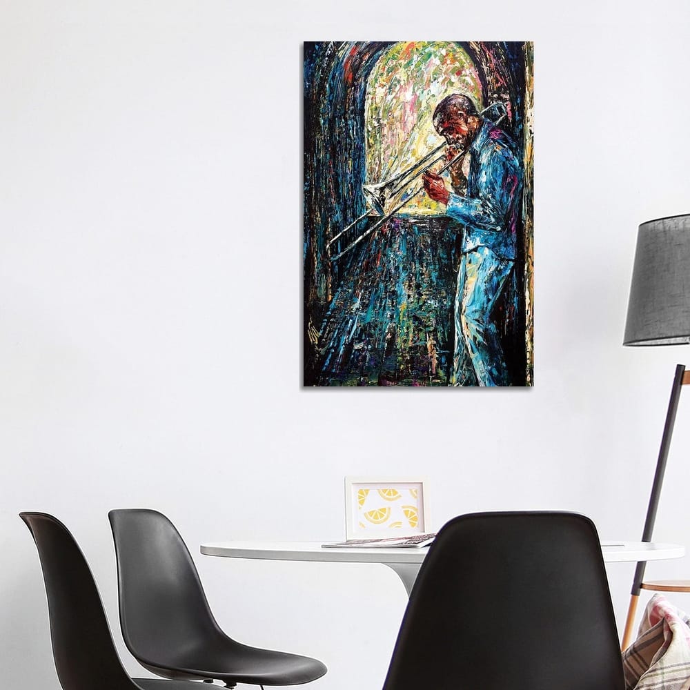 iCanvas "Bluesy Morning" by Natasha Mylius Canvas Print