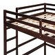 preview thumbnail 21 of 37, Kids Twin Loft Bed with Desk, Cabinet and Writing Board, Guardrails