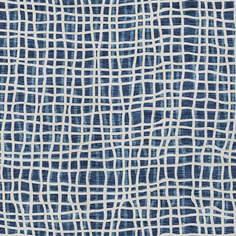 HomeRoots Striped Transitional Rectangle Outdoor Rug