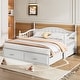 preview thumbnail 21 of 25, Wooden Twin Size Daybed with Twin Size Trundle, Extendable Daybed with Two Storage Drawers, Espresso