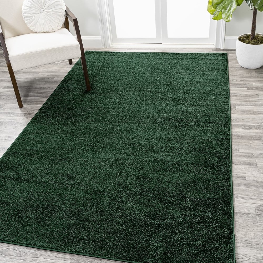 JONATHAN Y Tumbling Solid Low-Pile Area Rug