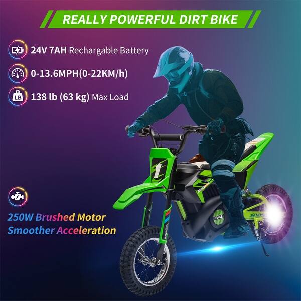 slide 2 of 7, Kids Electric Motorcycle