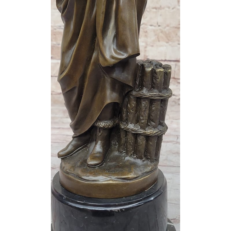 Signed Ed Zegut Jesus Of Nazareth Christ Christine Religious Bronze Sculpture Sale