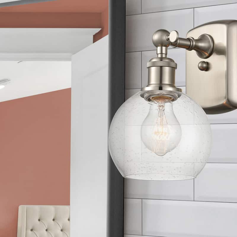 Innovations Lighting 516-1W-9-6 Athens Sconce Athens 9" Tall Wall