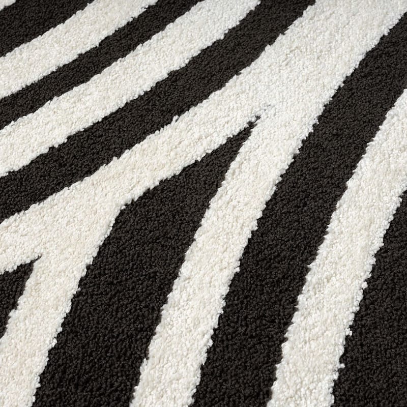 Abani Rugs Nomad Collection NOM160 Linear Curves Area Rug