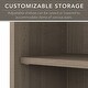 preview thumbnail 85 of 99, Cabot Tall 5 Shelf Bookcase by Bush Furniture