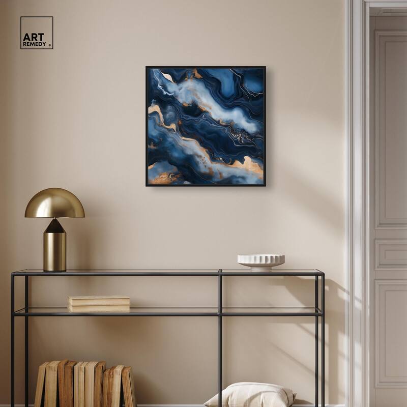 Deep Sea Geode IV Canvas by Art Remedy