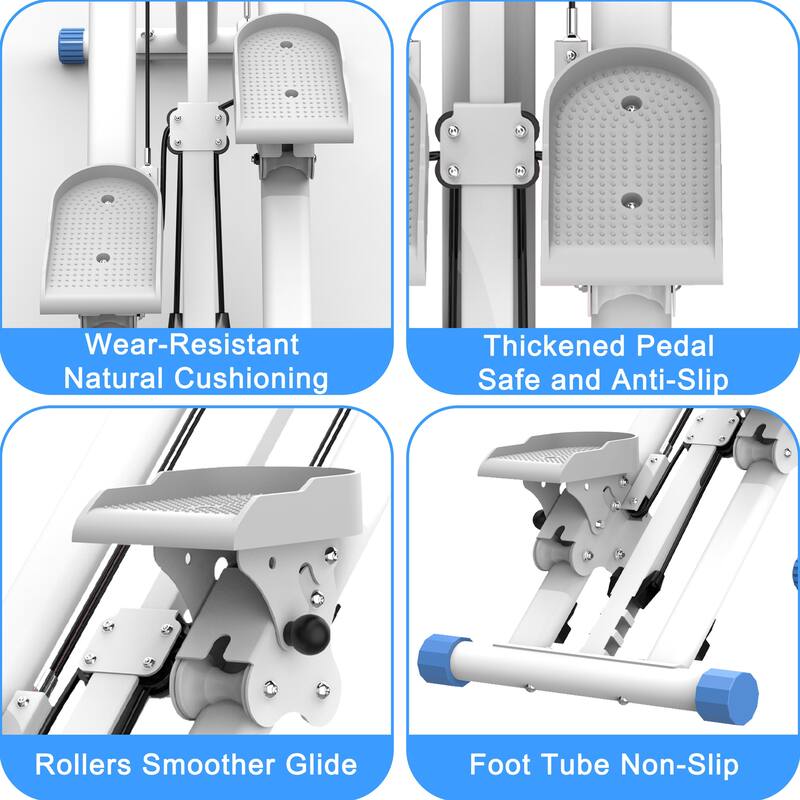 Stair Stepper with Resistance Home-Upgrade Vertical Climber Workout Machine for Full-Body Exercise Climber Fitness Equipment