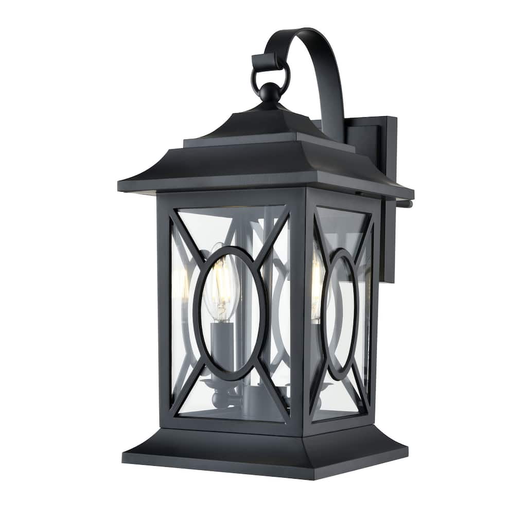 Millennium Lighting 85102 Allbert 2 Light 17" Tall Outdoor Wall Sconce
