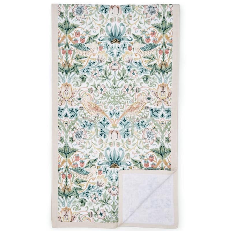 Spode Morris and Co Strawberry Thief Table Runner - 98.5” x 13.8”