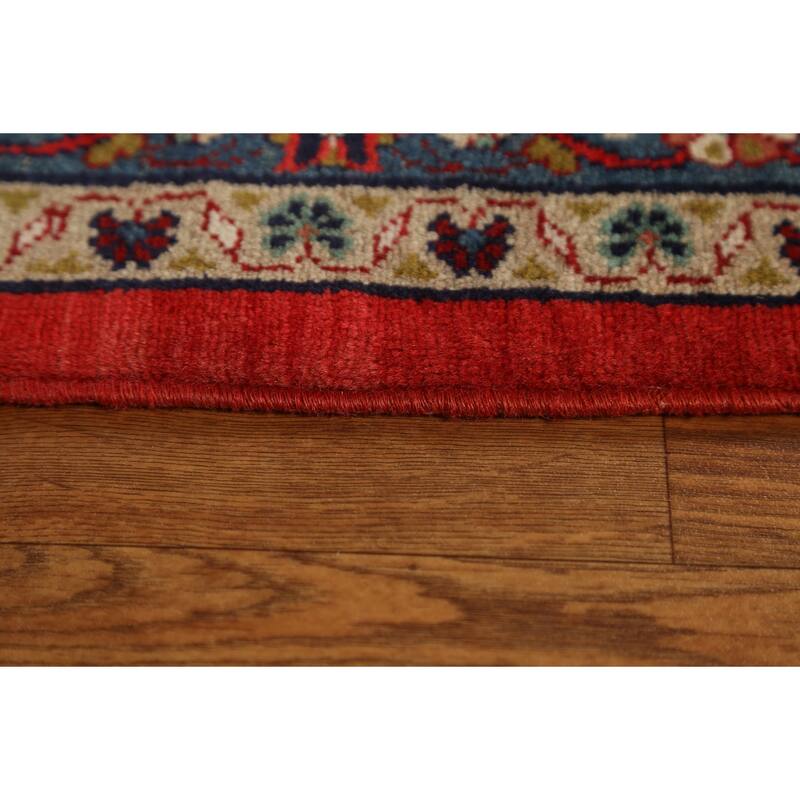 Vintage Vegetable Dye Lilian Persian Area Rug Hand-knotted Wool Carpet - 10'2" x 11'9"