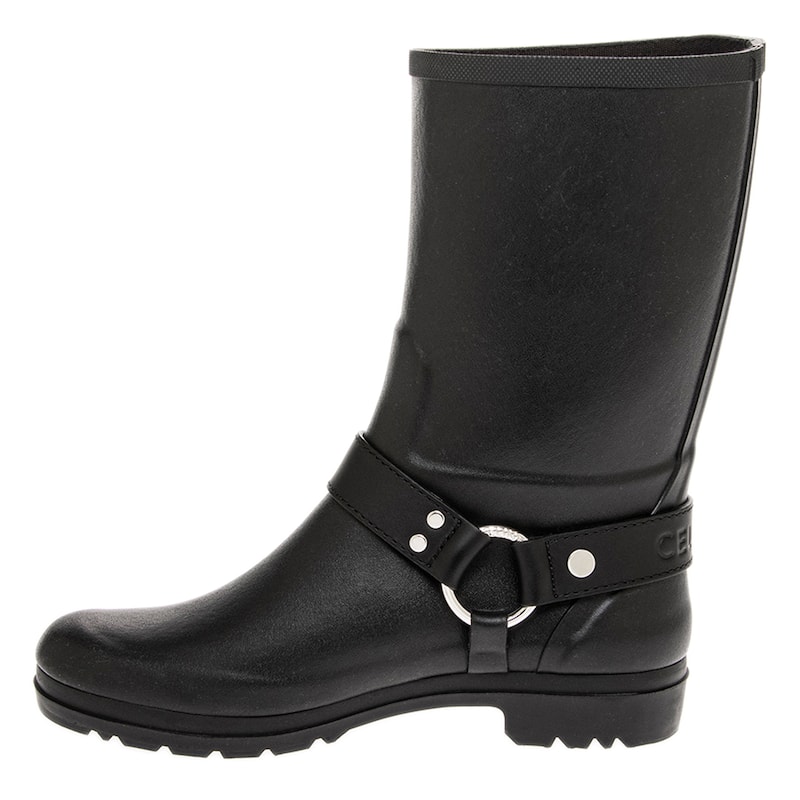 Celine Mid Rubber Rain Boots