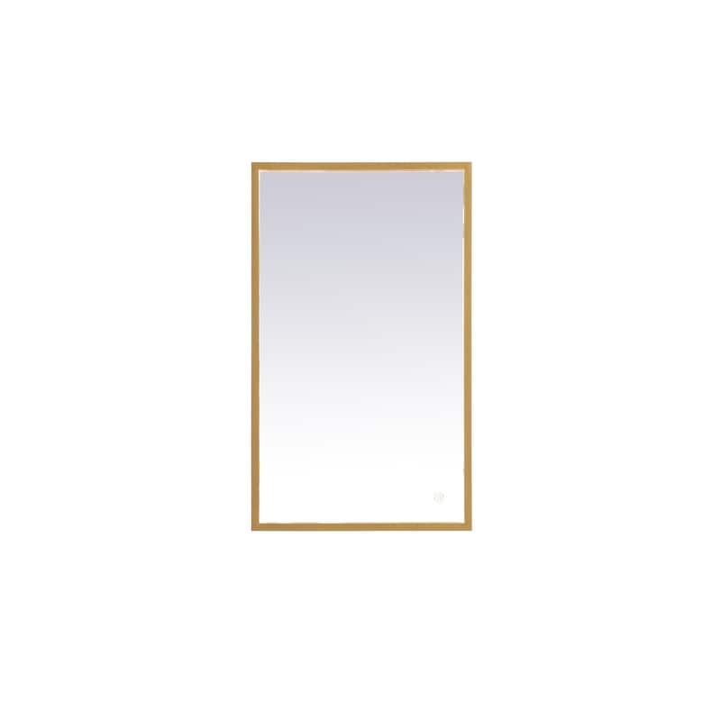 Indigo Home 18x30 inch LED mirror with adjustable color temperature