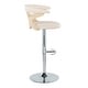 preview thumbnail 108 of 141, Carson Carrington Viby Adjustable Bar Stool with Rounded T Footrest (Set of 2)