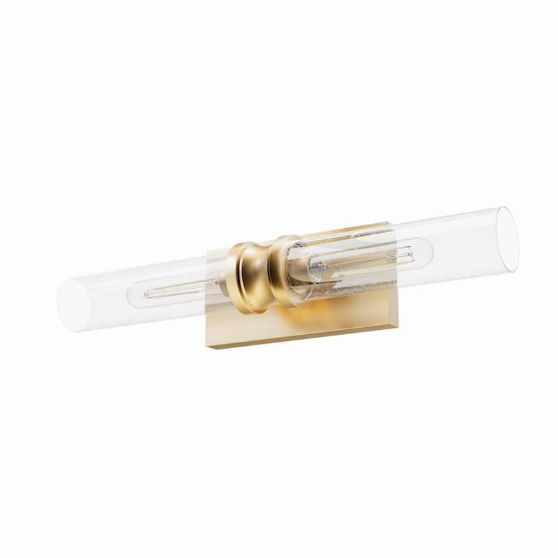 Hunter Lenlock Vanity Wall Light - Art Deco, Damp Rated