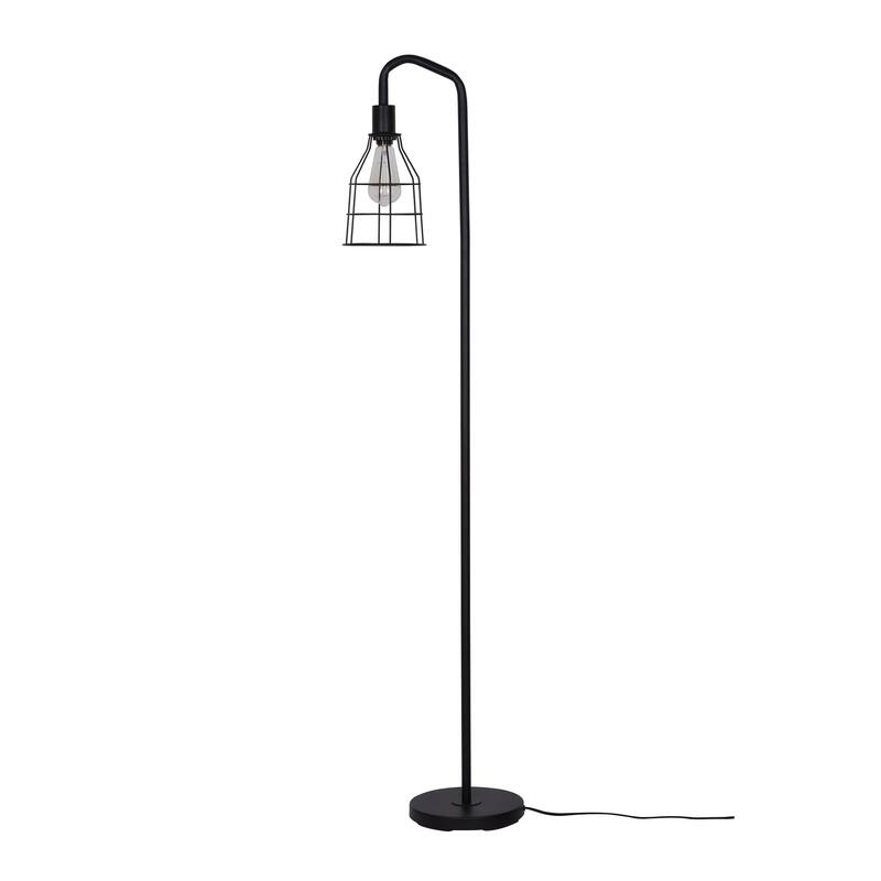 Catalina Lowell Floor Lamp - Black