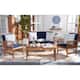 Option Natural/Navy + Trellis Pillow