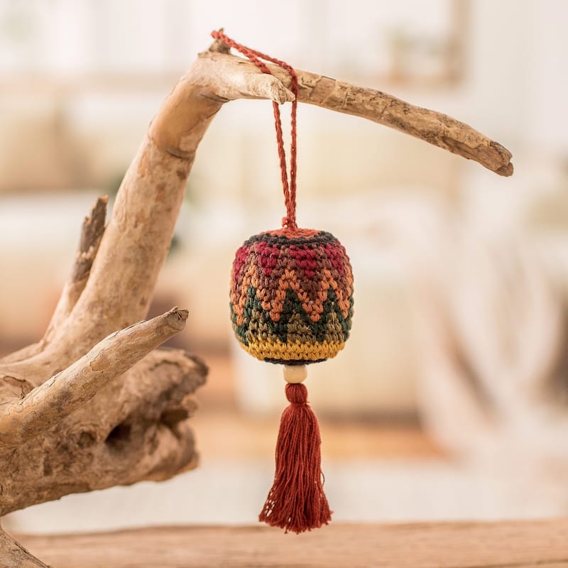 Novica Handmade Classic Fun Cotton Ornament