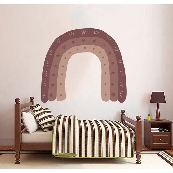 Bohemian Rainbow Wall Decal, Bohemian Rainbow Wall sticker ...