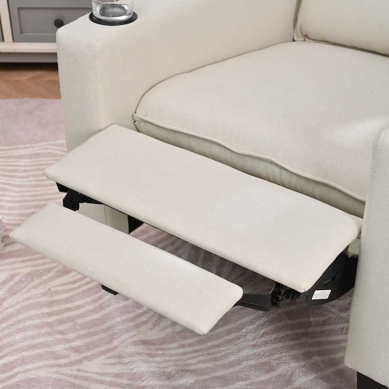Adjustable Recliner Sofa for Adults with Mobile Phone Holder and Cup Holder