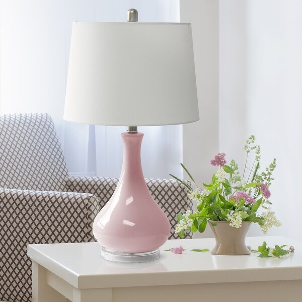 Rose pink table lamp cheap