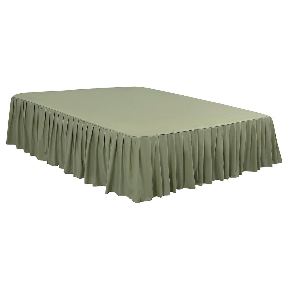 Green Queen Size Bed Skirts Bed Bath & Beyond