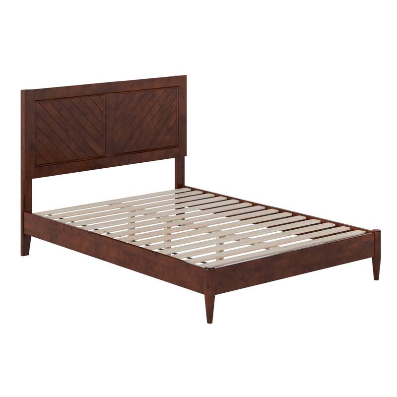 Berkshire Solid Wood Low Profile Platform Bed