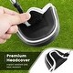 preview thumbnail 5 of 6, Golf Putter with Headcover 35 Inches Mallet Style Putter Right Handed