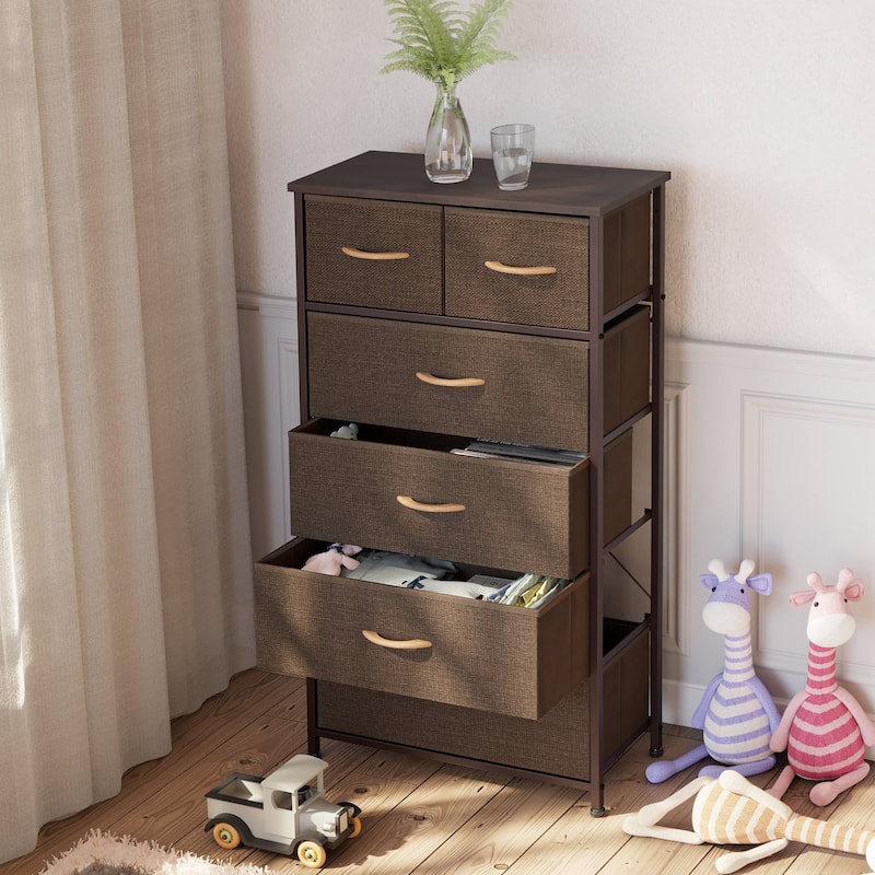 Pellebant 6 Drawers Vertical Dresser Storage Tower