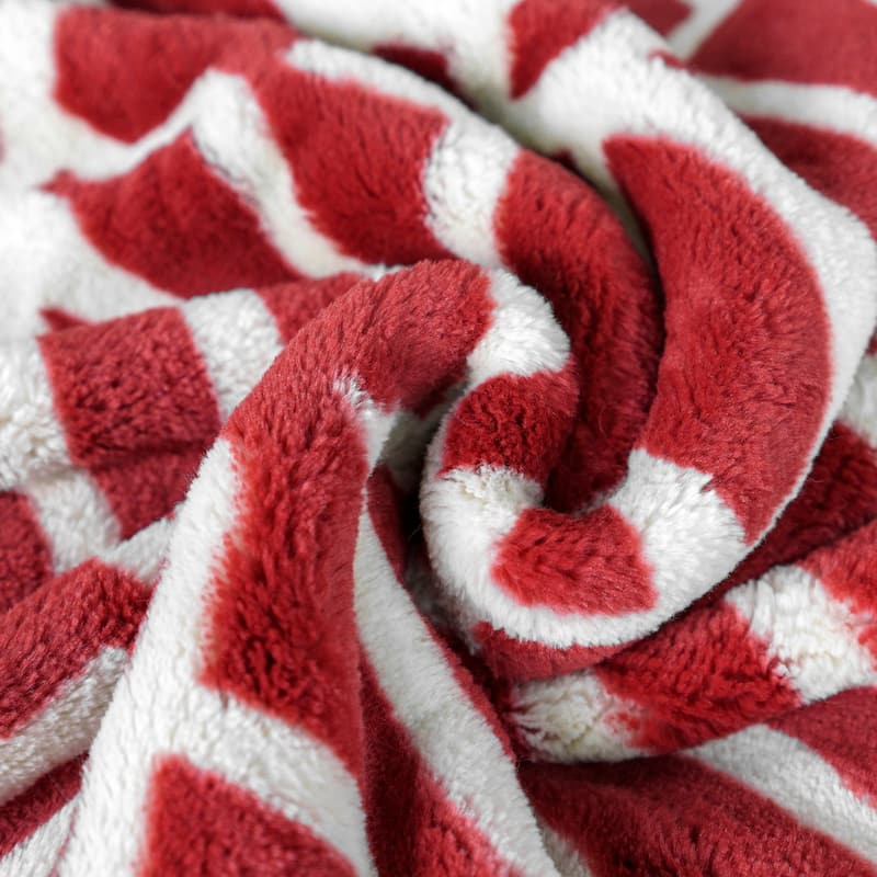 Flannel Velvet Carteret Couch Cover Throw Blanket, 60" x 70"
