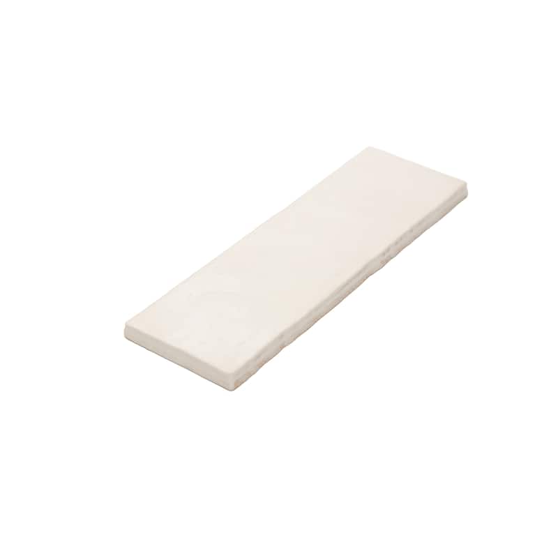 Zellige 2.5x8 Blanco Glossy Ceramic Subway Tile - Wall & Backsplash