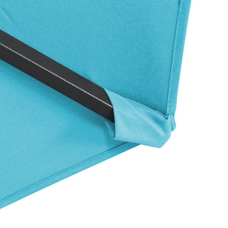 Ainfox 10ft Patio Umbrella 3-tier Outdoor Umbrella with Base