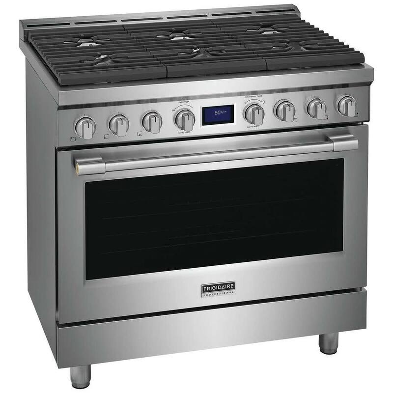 Frigidaire PCFG3670A 36" Wide 4.4 Cu. Ft. Free Standing Gas Range with