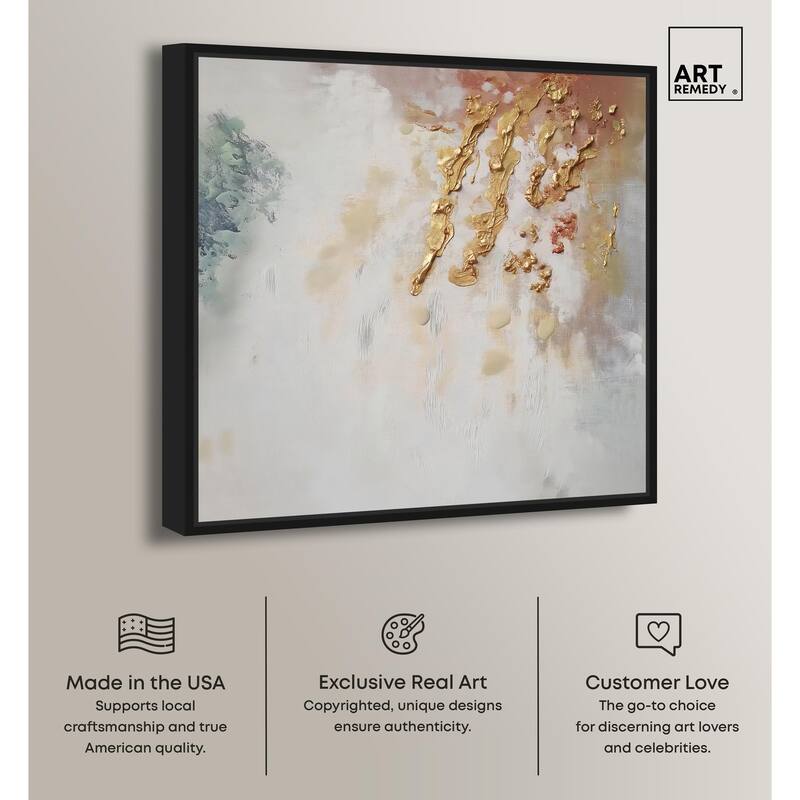 Aurum Ascension Canvas by Art Remedy