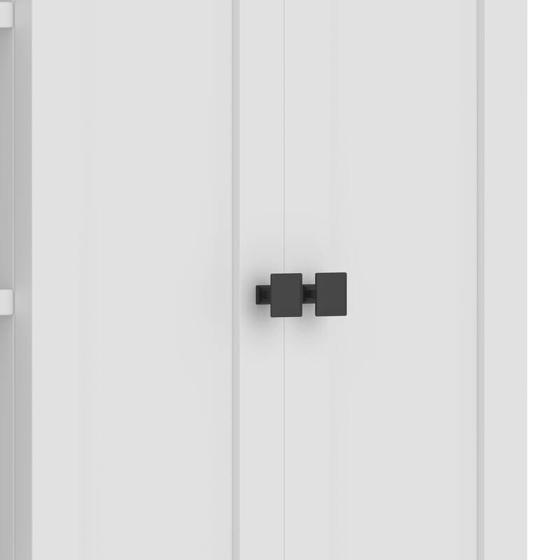 78.7" Entryway Organizer with Bench Cubbies Drawers and Adjustable Shelves - 62.4" D x 19.7" W x 78.7" H