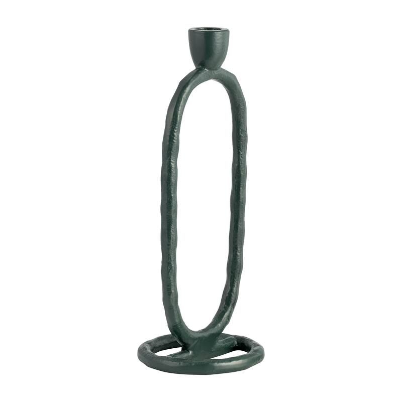 Sagebrook Home Oval Ring Taper Candle Holder