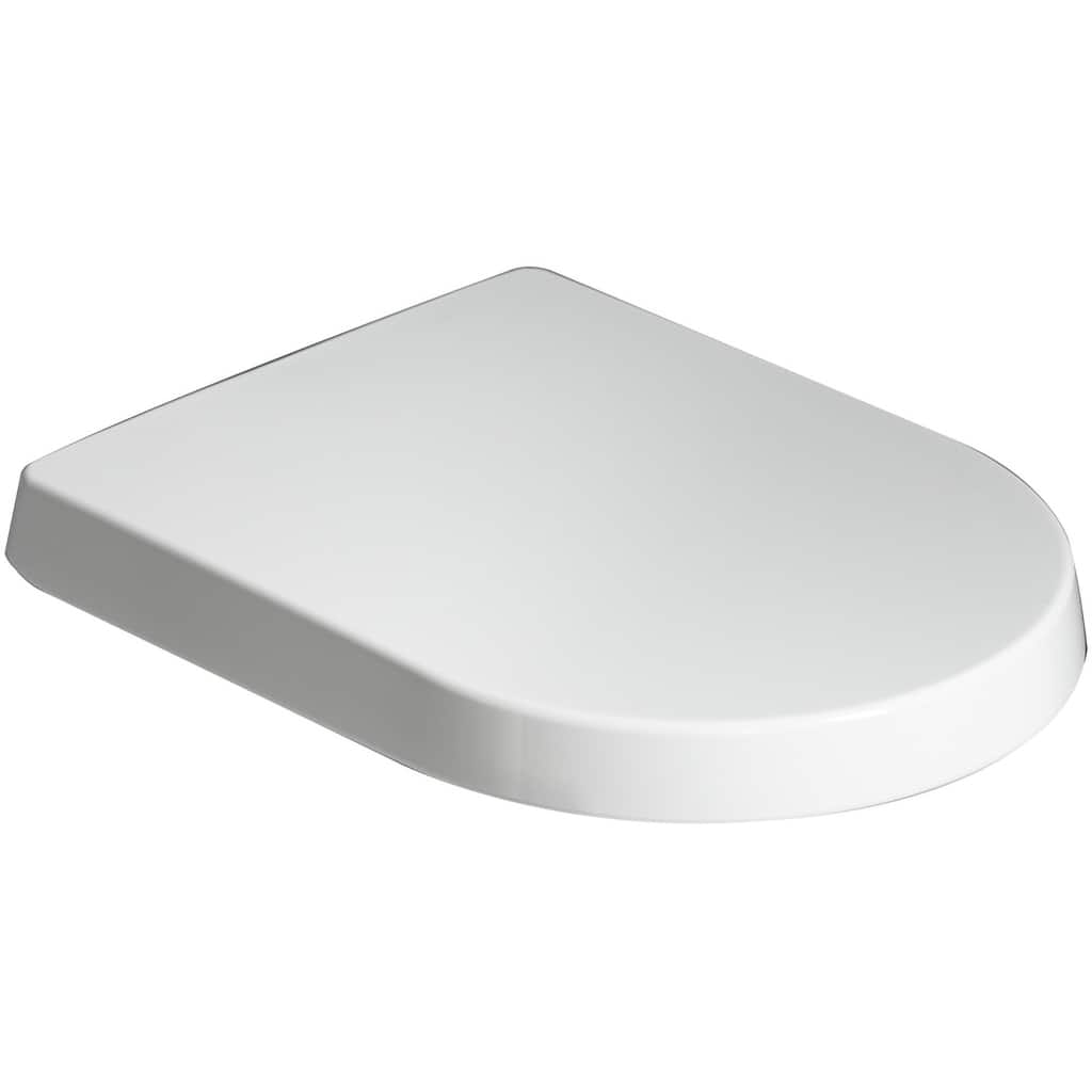 DXV Cossu Elongated Closed-Front Toilet Seat and Lid with Soft Close